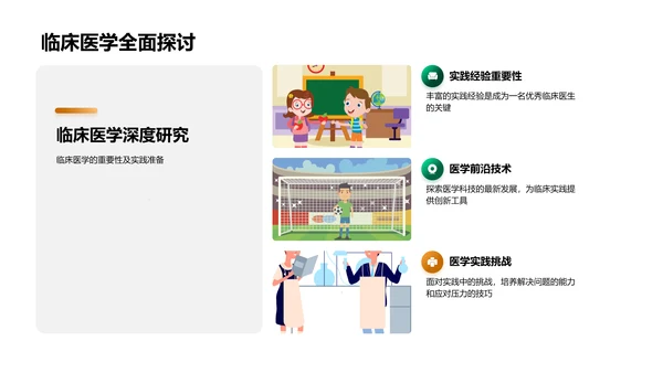 医学新学期导读PPT模板