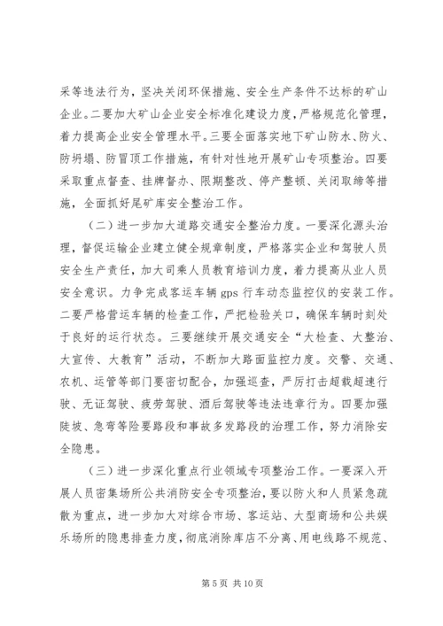 副县长在全县安全生产暨春防工作会议上的讲话.docx