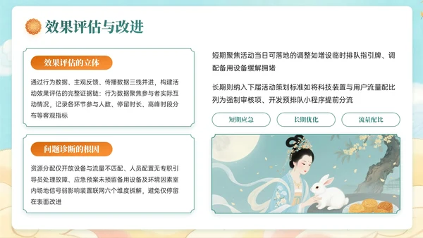 深绿黄色中国风关于中秋节活动策划PPT模板