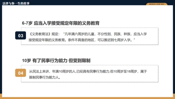 4.22世界法律日通用PPT模板