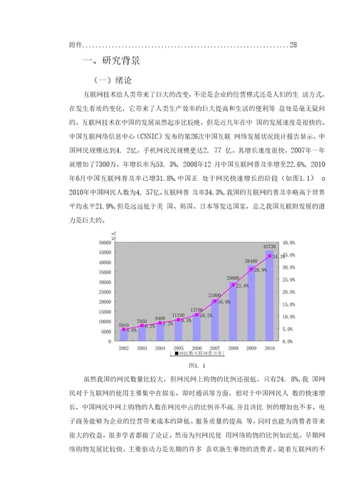 基于顾客让渡价值的潜在网络消费者的购物态度研究毕业论文，绝对精品