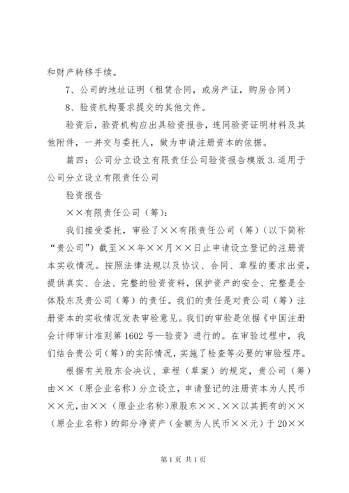 新成立公司验资报告(共8篇) (2).docx