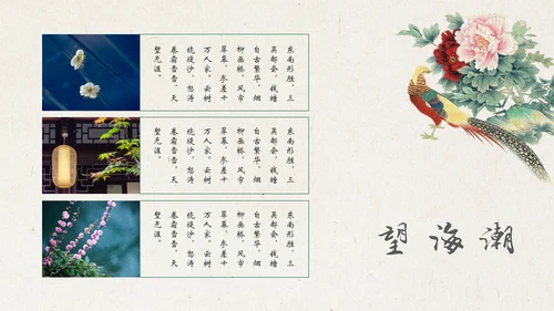 梅花中国风通用PPT模板
