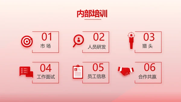 红色医疗耳科工作汇报动态PPT模板