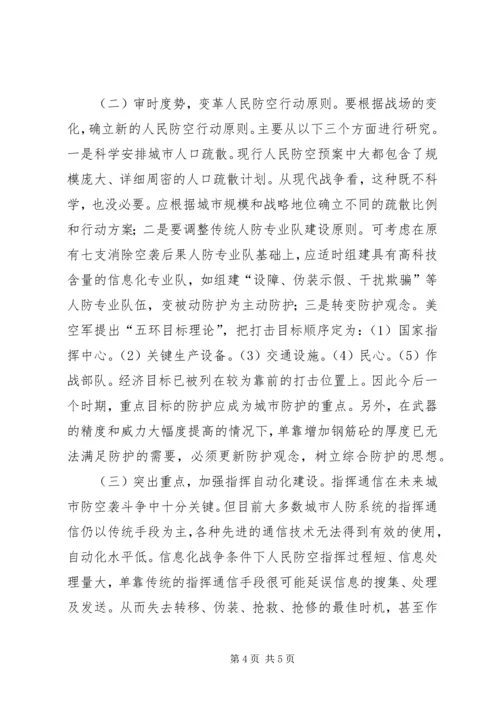 人防信息化建设思考.docx