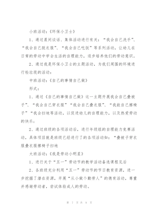 有关劳动教育的实施策划方案.docx