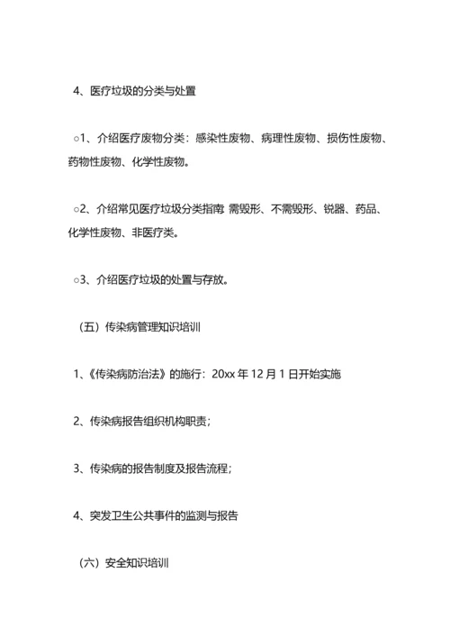 中医院新员工培训计划.docx