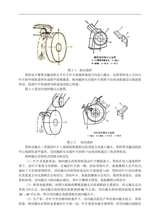 抛砂造型机设计毕业设计最终.docx