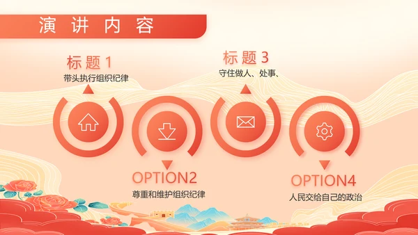 大气八一部队军事工作总结汇报PPT