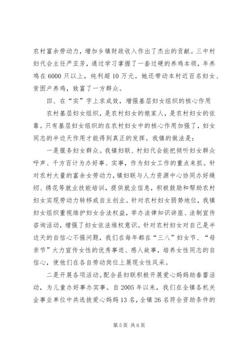 加强基层妇女组织建设　夯实农村妇联工作基础 (3).docx