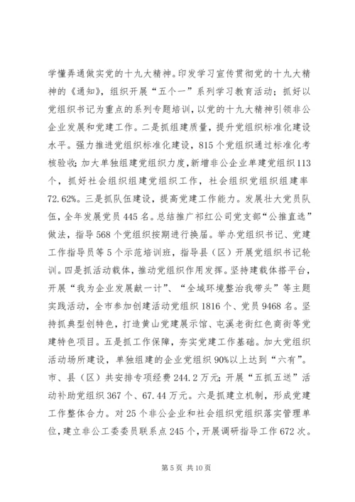书记抓党建述职报告五篇.docx