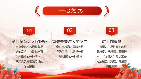 传承百年薪火践行初心使命动态PPT