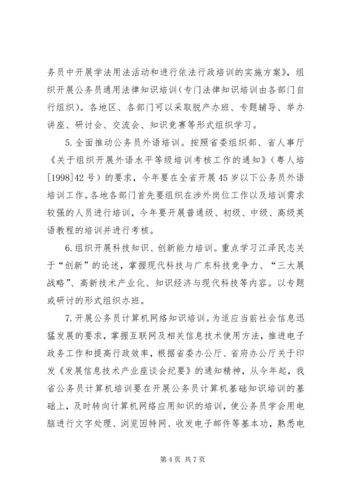 省公务员培训计划.docx