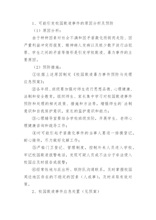 校园防欺凌专项治理工作实施方案.docx