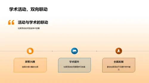 社团活动与个人成长