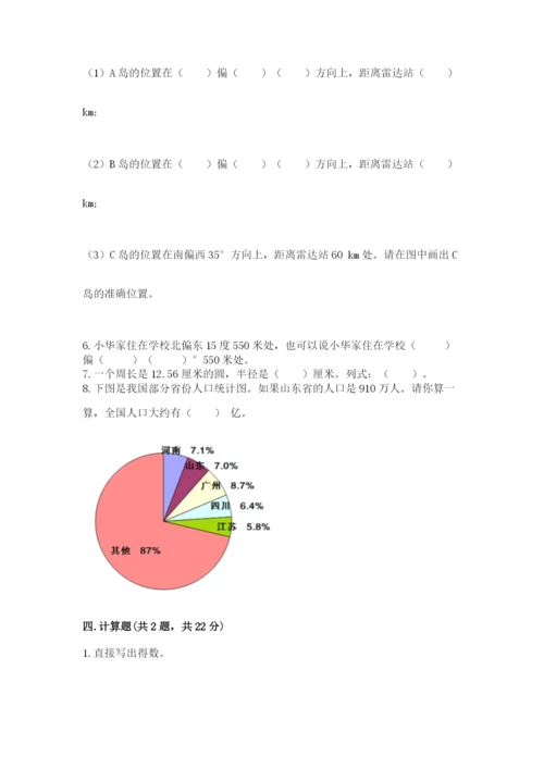 小学六年级数学上册期末卷附参考答案【完整版】.docx