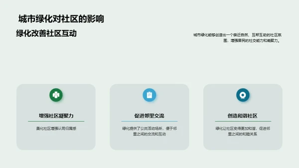 城市绿化规划建议