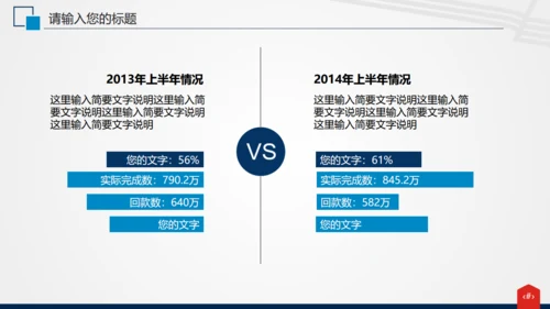 电网电力公司工作汇报通用PPT模板