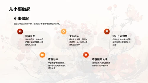 尊老爱老与家教