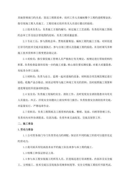 办公楼地下供暖管道改造关键工程综合施工专题方案.docx