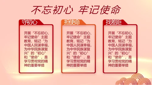 红色党建党支部工作专题动态PPT党课