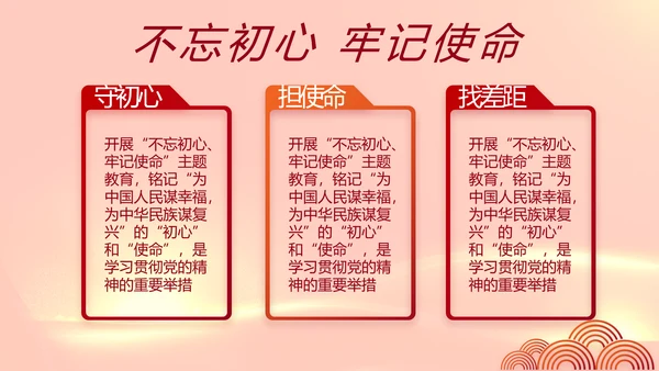 红色党建党支部工作专题动态PPT党课