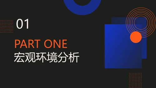 科技渐变风红色蓝色黑色商务电商直播行业发展分析