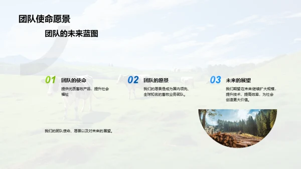畜牧业务崭新征程