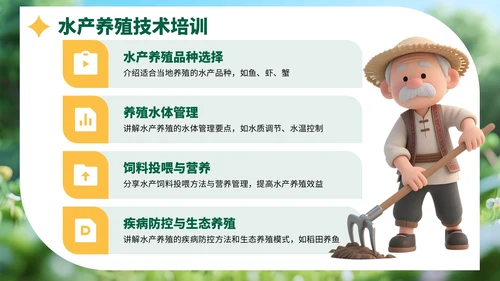 绿色3D风农业生产技术培训与推广