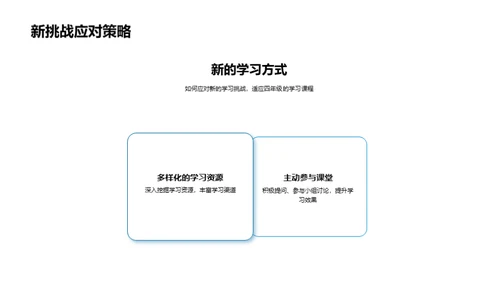 四年级新征程