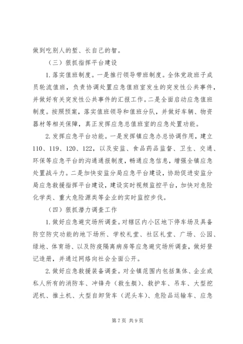 乡镇应急管理工作计划.docx