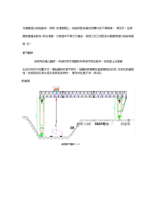 预制管廊吊装施工工艺设计