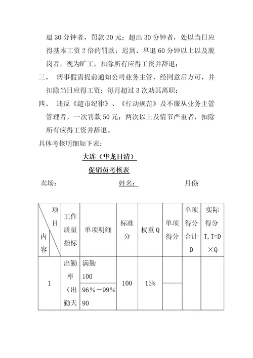 XX食品公司促销员系统培训