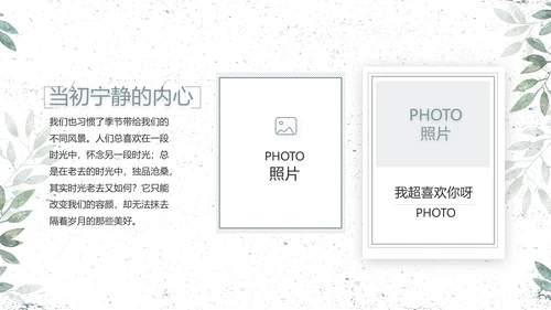 致青春毕业季青春毕业纪念册PPT