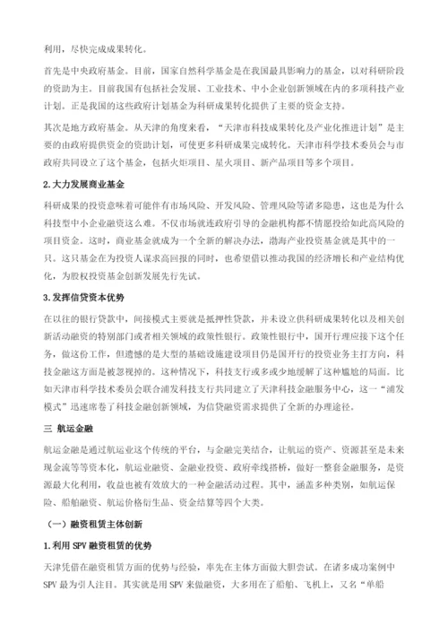 天津金融发展对策分析.docx