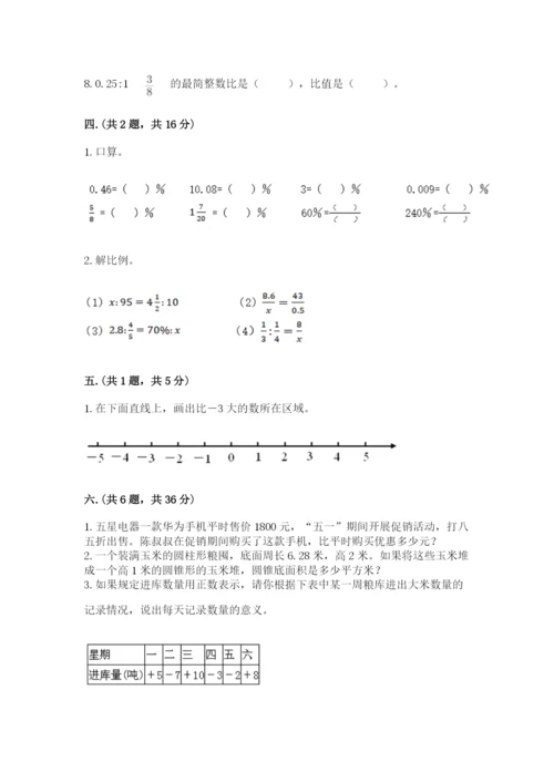 小学毕业班数学检测卷（夺冠）.docx