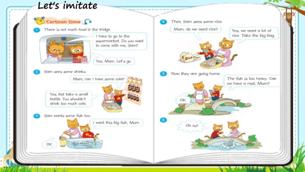 Unit3 A healthy diet.Cartoontime & Check out time 