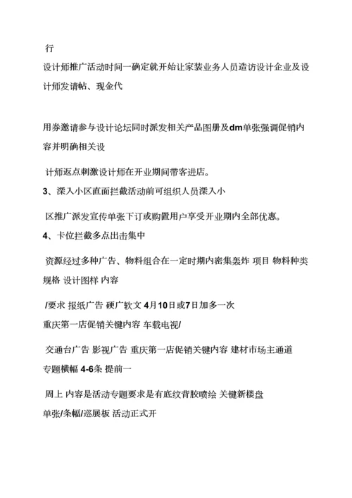 瓷砖店开业活动专项方案.docx