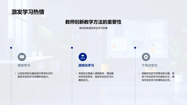 提升教学互动性讲座PPT模板