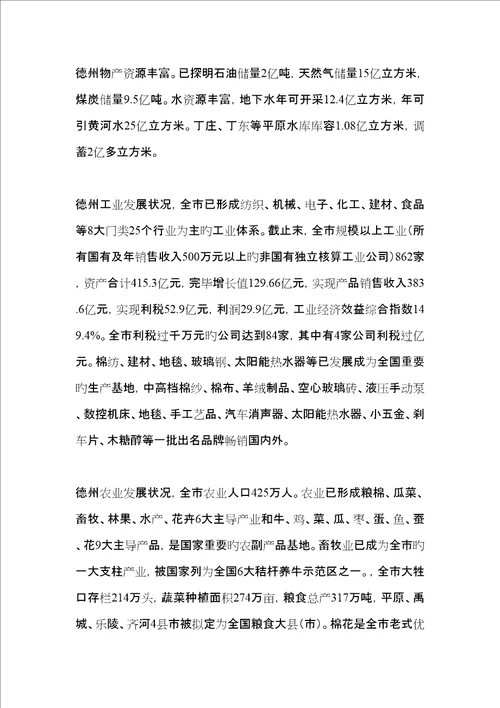 德州鲁班御景园专项项目报告