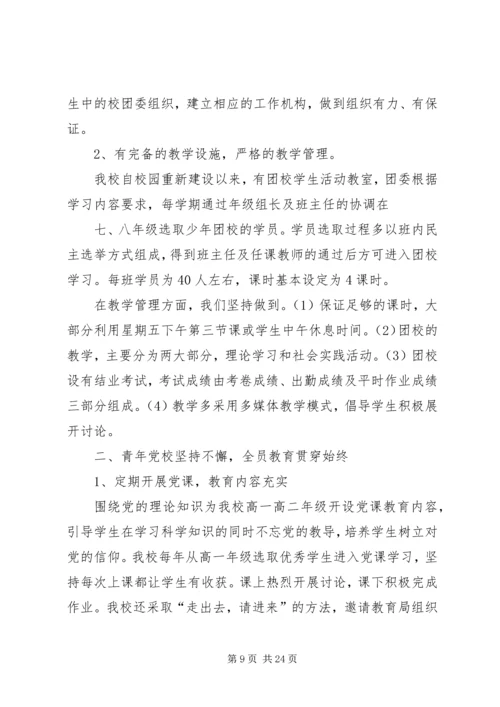 团委自查报告5篇范文.docx