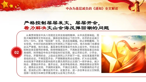 解决形式主义突出问题为基层减负年PPT