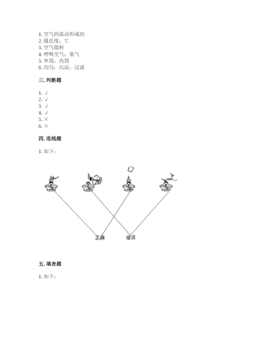 教科版三年级上册科学期末测试卷精品【模拟题】.docx