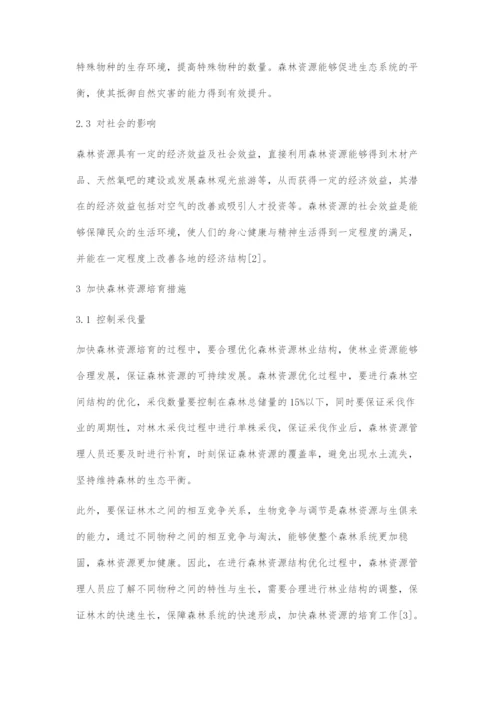 加速森林资源培育的重要性及有效策略.docx