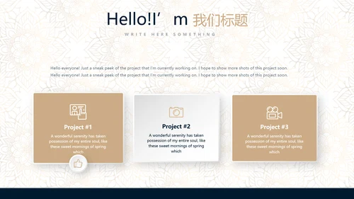 高档尊贵酒店公寓创业项目商业计划书动态PPT