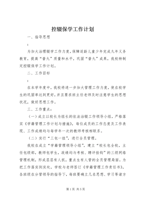 控辍保学工作计划 (12).docx