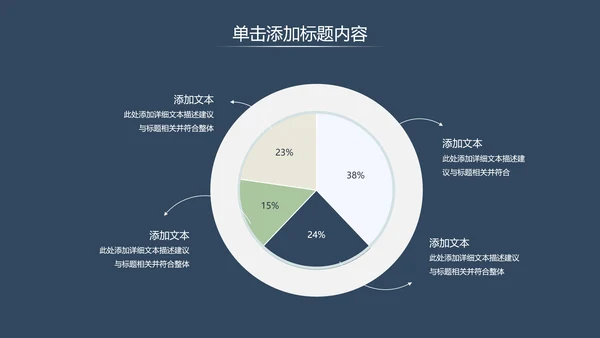 深蓝调简约风式企业宣传公司简介PPT模板