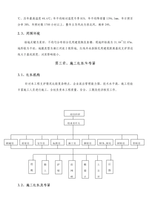 基坑支护及土方开挖综合标准施工专业方案.docx