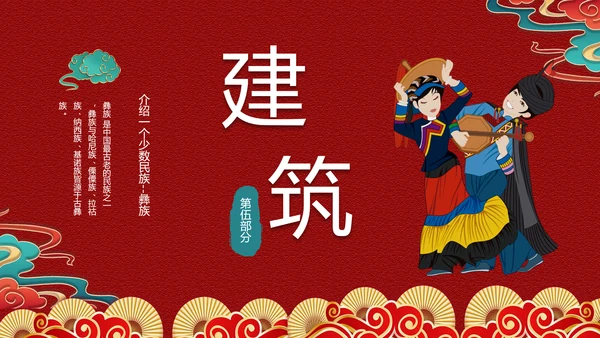少数民族，彝族介绍PPT模板