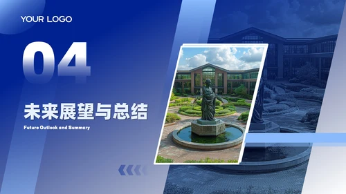蓝色系课题研究毕业论文答辩PPT模板